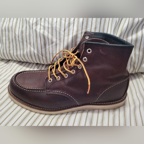 Red Wing Heritage 8138 Men's Classic Moc 6" Briar Oil Slick Boots - Picture 2 of 8